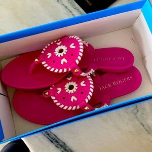 New - Jack Rogers georgica jelly - size 8